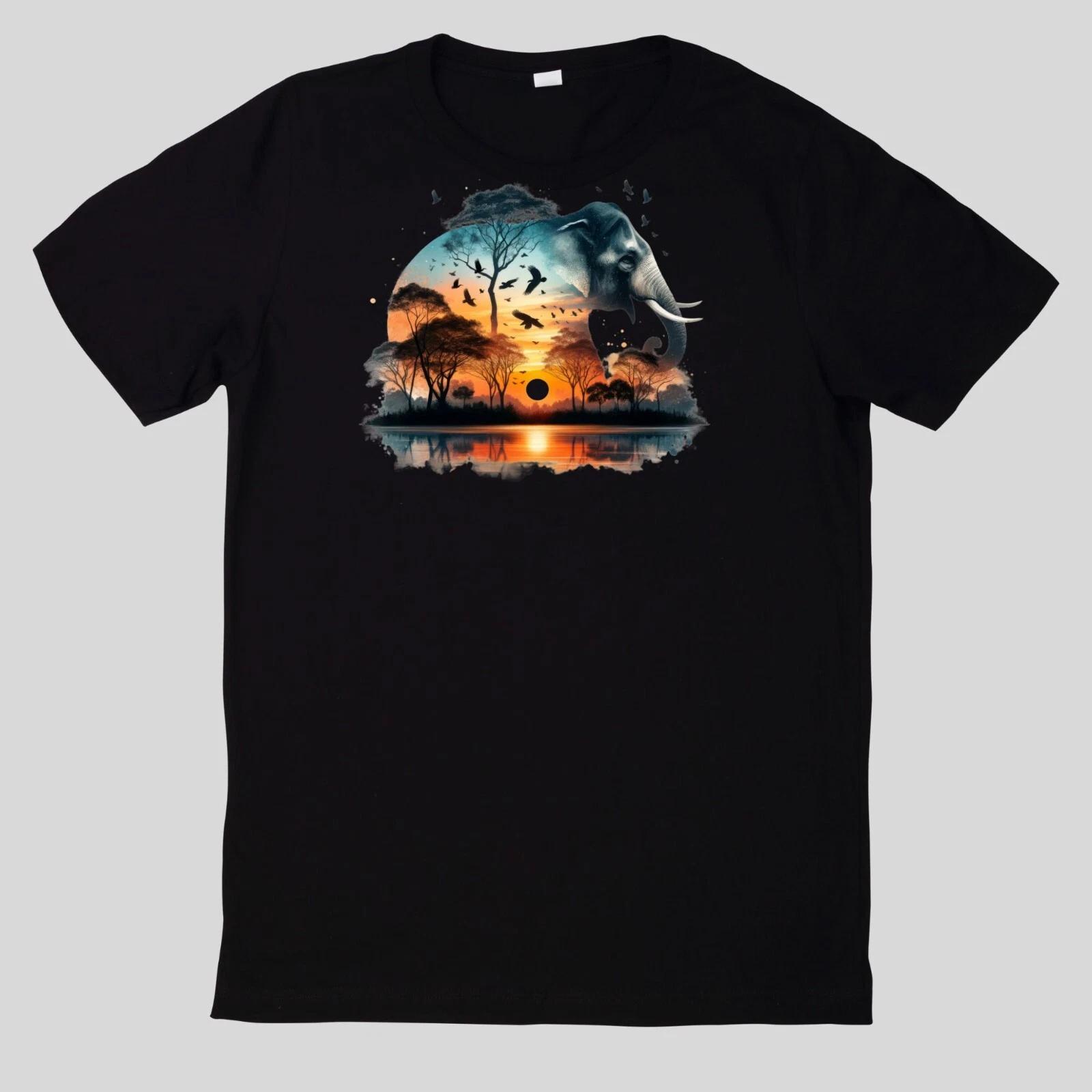 T-Shirt Tierwelt und Naturszenen Tiere S