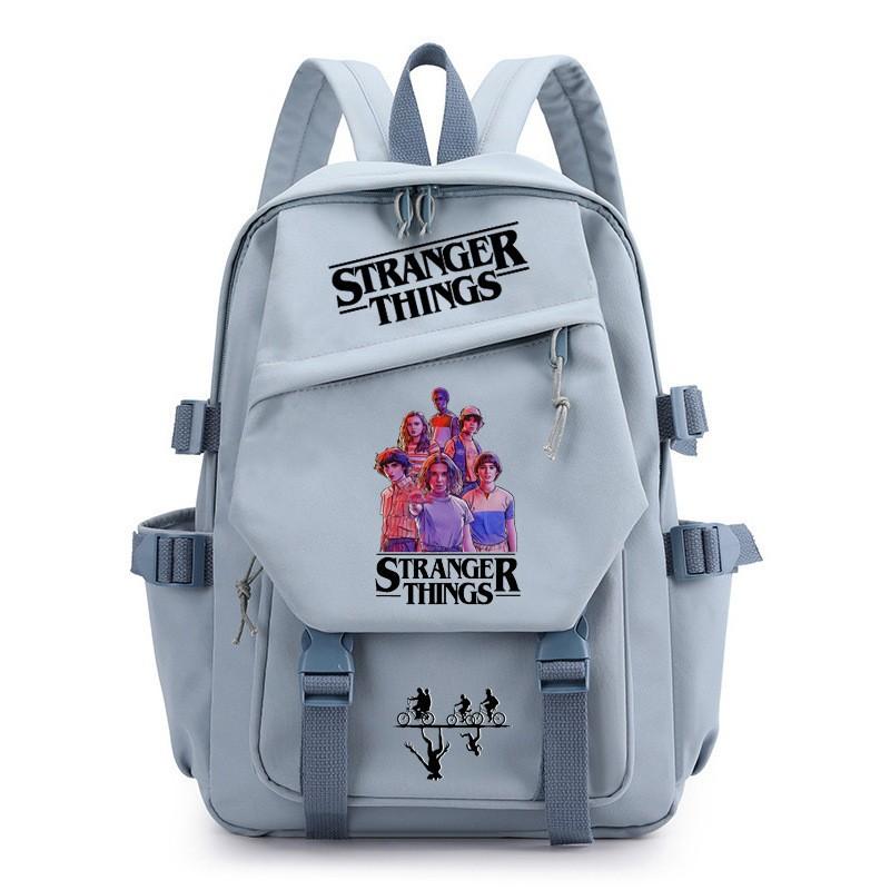 Stranger Things Teenage Printed Backpack