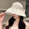 Sunscreen Empty Top Fisherman Hat Children Summer Small Fresh Butterfly Sun Hat Outdoor Versatile Big Eaves Bucket Hat