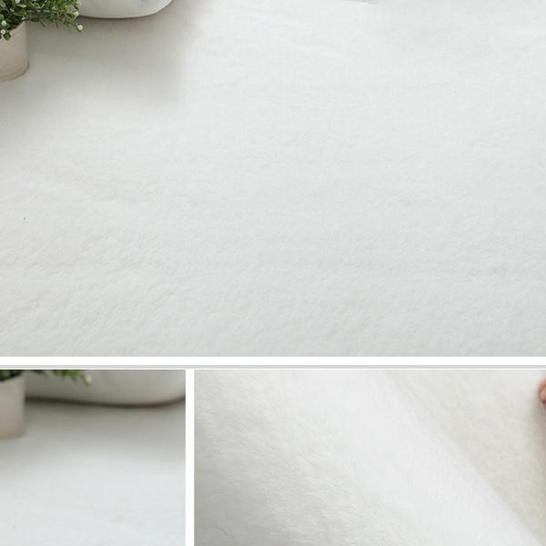 Imitation Rabbit Fur Carpet Comfortable Soft Plush Rug Modern Simple Bedroom/living Room Balcony Cushion Solid Color Sofa Mat