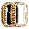 Bling Crystal Bumper Cover for Apple Watch Case 41mm 45mm Diamond PC Protective Hard PC Frame for IWatch Series 8 7 41mm 45 Mm