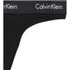 Calvin Klein Letter Low Rise Thong Women Underwear Black 0000F3786E-6WA