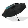 1pc Harry Potter, Phoenix Automatic Folding Umbrella - Compact 8-Rib Design, Durable Plastic & Iron1385L