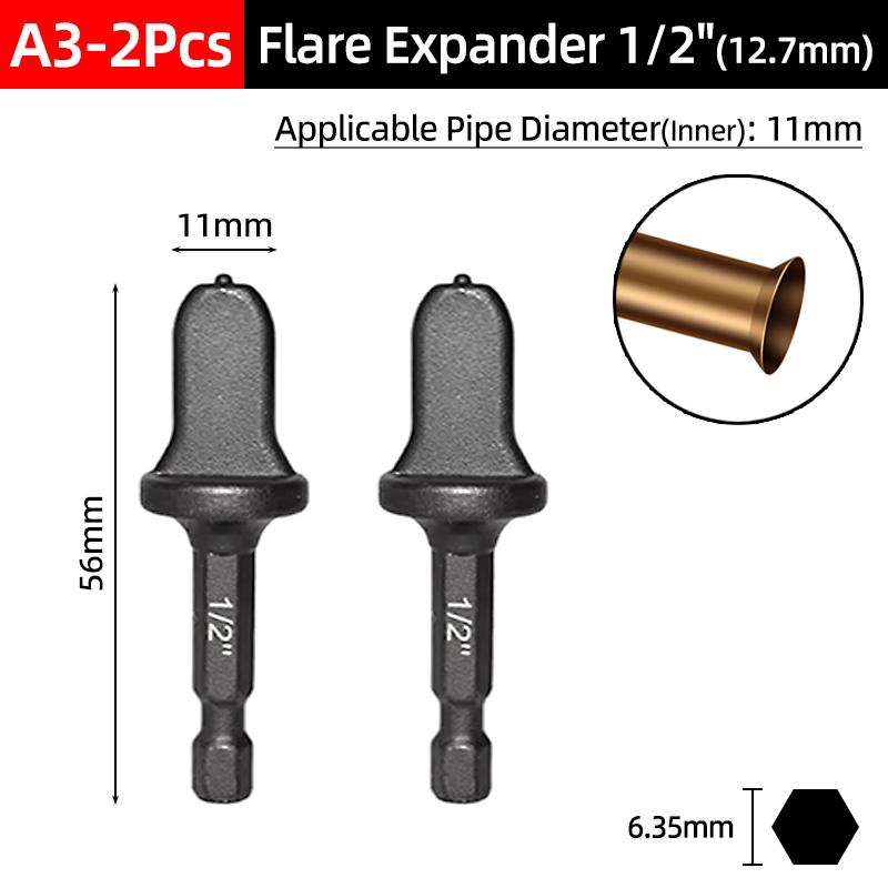 Tube Expander Air Conditioner Refrigerator Copper Pipe Swaging Tool Tube Expanders Install Repair Maintenance Takeover Tools Set