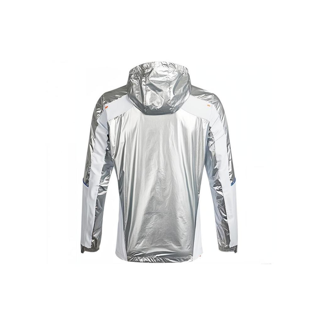 Adidas Space Jacket Running Hooded Outerwear Damen Oberbekleidung Dunkel-Silber-Metallic GN4269
