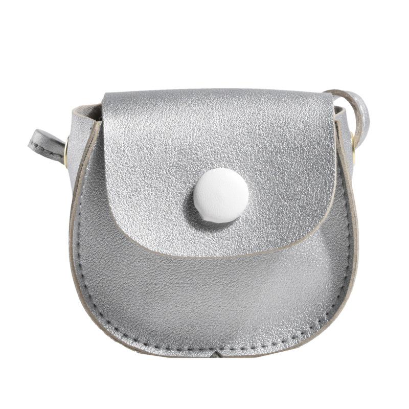 Korean Crossbody Bag Western Fashion All-In-One Girl Chain Round Bag Korean Fashion Coin Purse Children Cute Shoulder Bag