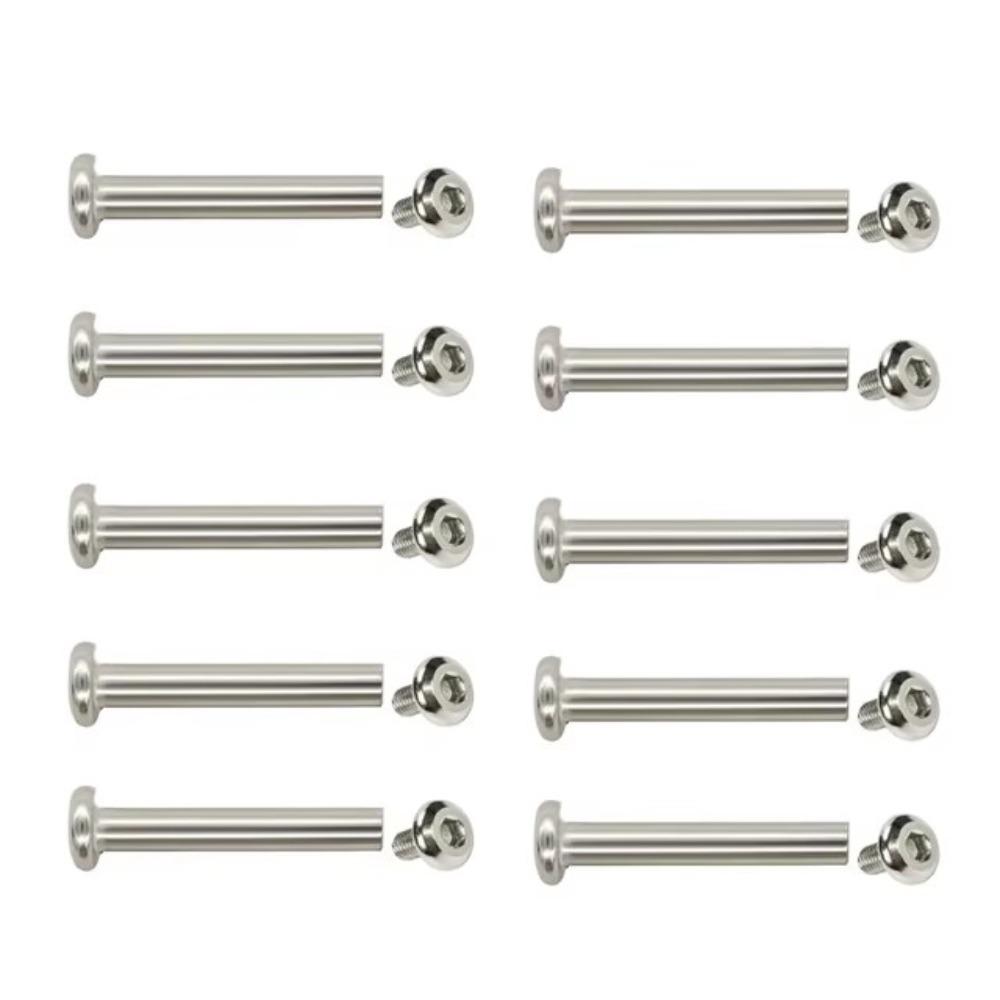 

10 шт. заклепок из нержавеющей стали для ремонта колесиков для багажа, набор для ремонта колесиков для аксессуаров для багажа 35mm