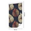 Watercolor autumn trees and leaves wallpaper for living room and bedroom 50x1000
