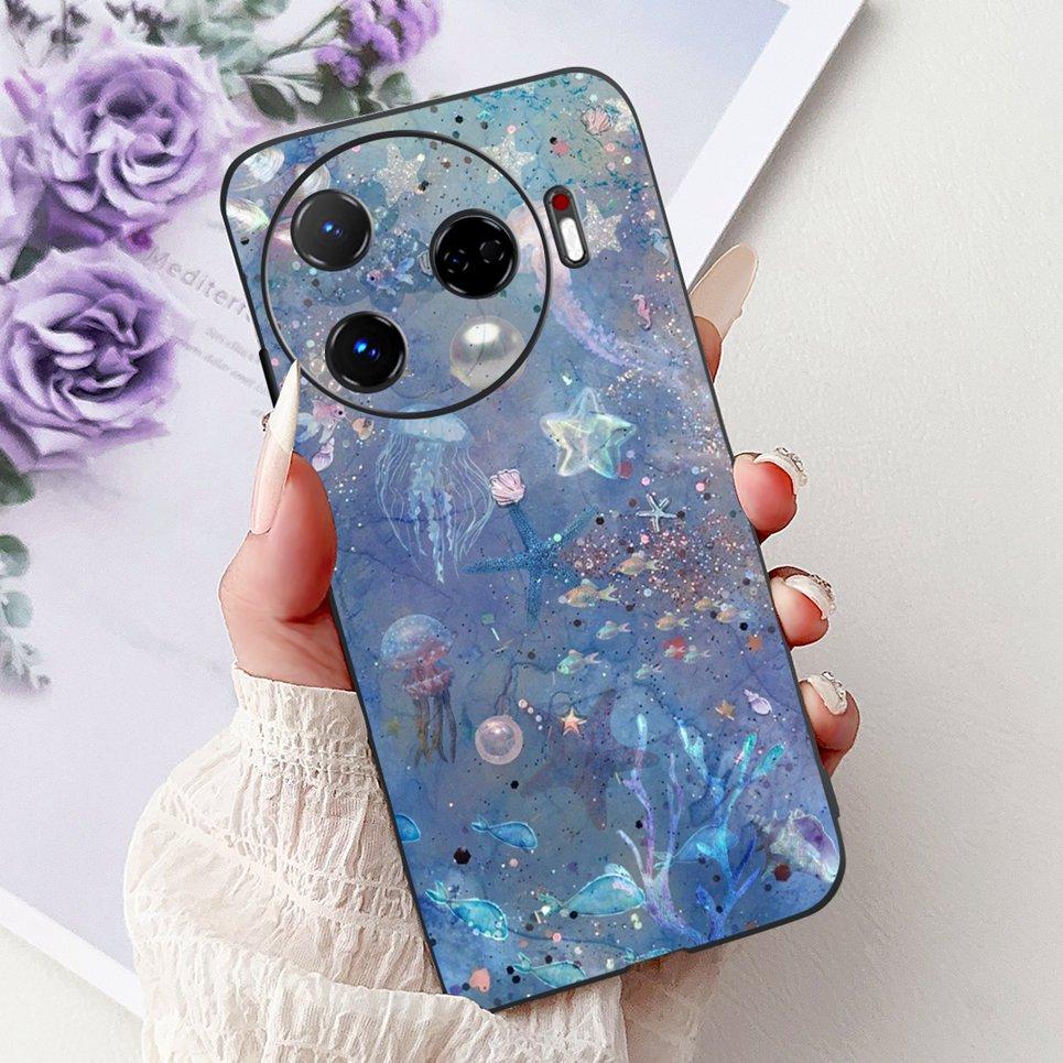 For Tecno Camon 30 4G 5G Camon 30s Pro 30 Premier 30Pro 5G Back Cover Soft Matte Siliocne Phoen Case Cool Style Cartoon Coque
