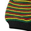 Autumn Street Knitting Beanie Hat Unisex Jamaica Stripes Baggy Hip Hop Skull Cap