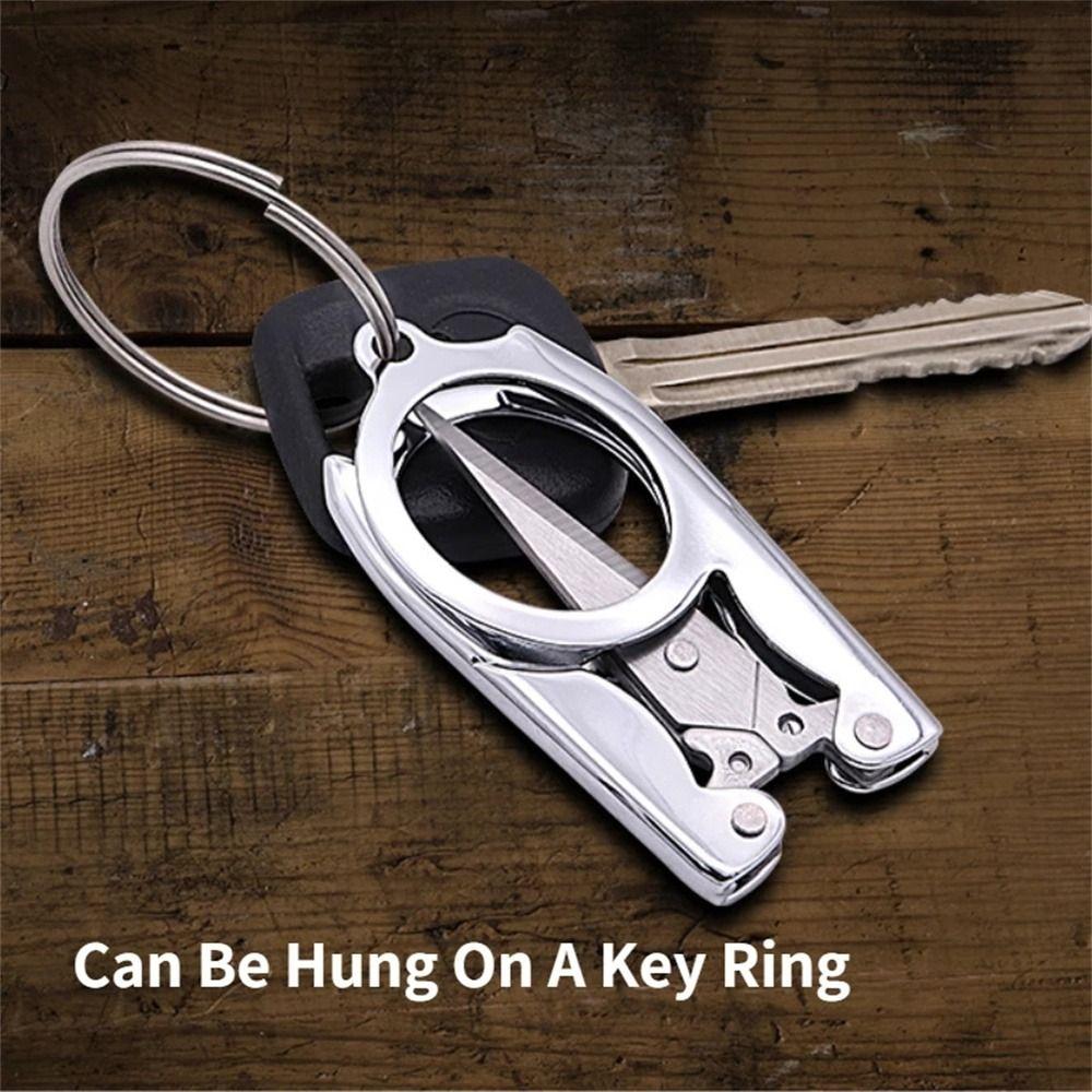 Mini Foldable Student Stainless Steel Folding Scissors Small Scissors Embroidery Fishing Scissors