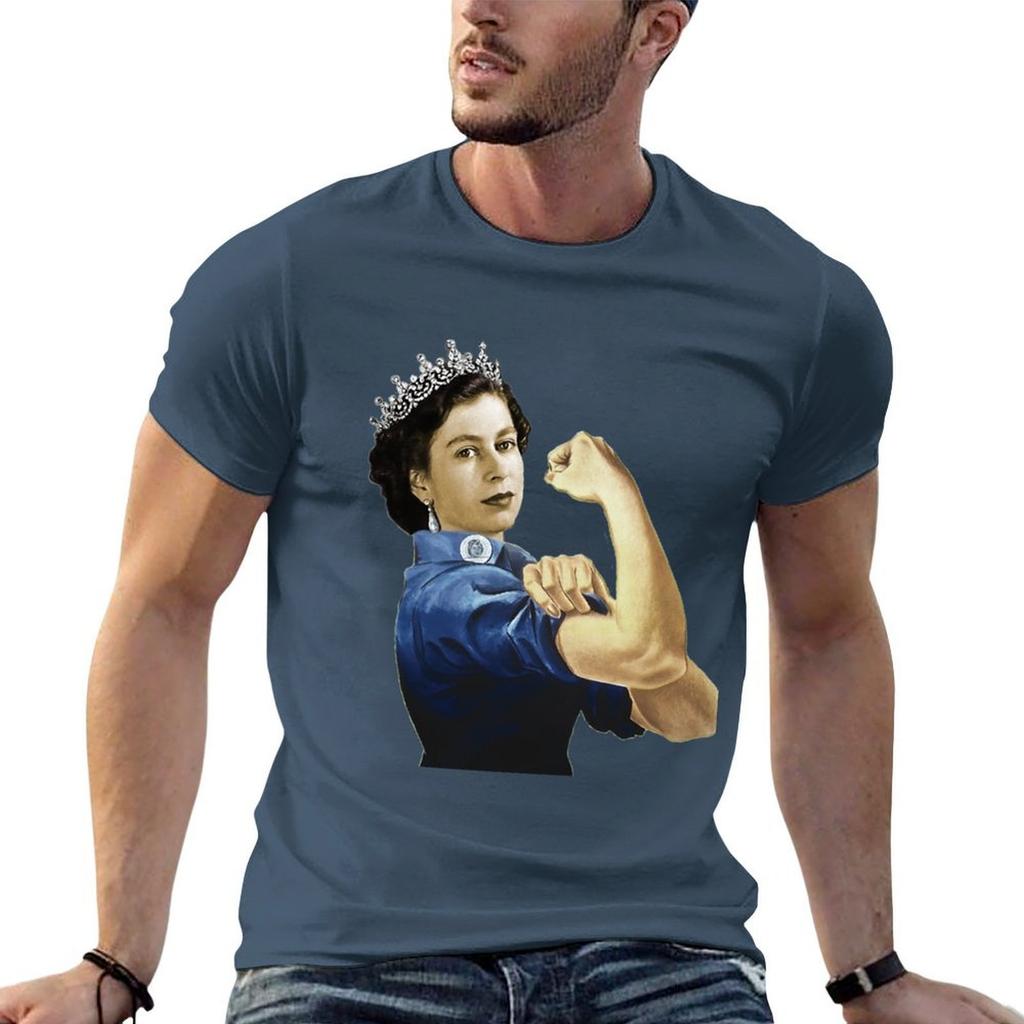 Lizzie The Riveter Tshirt T Shirt Personalised T Shirts With Prints Tshirt