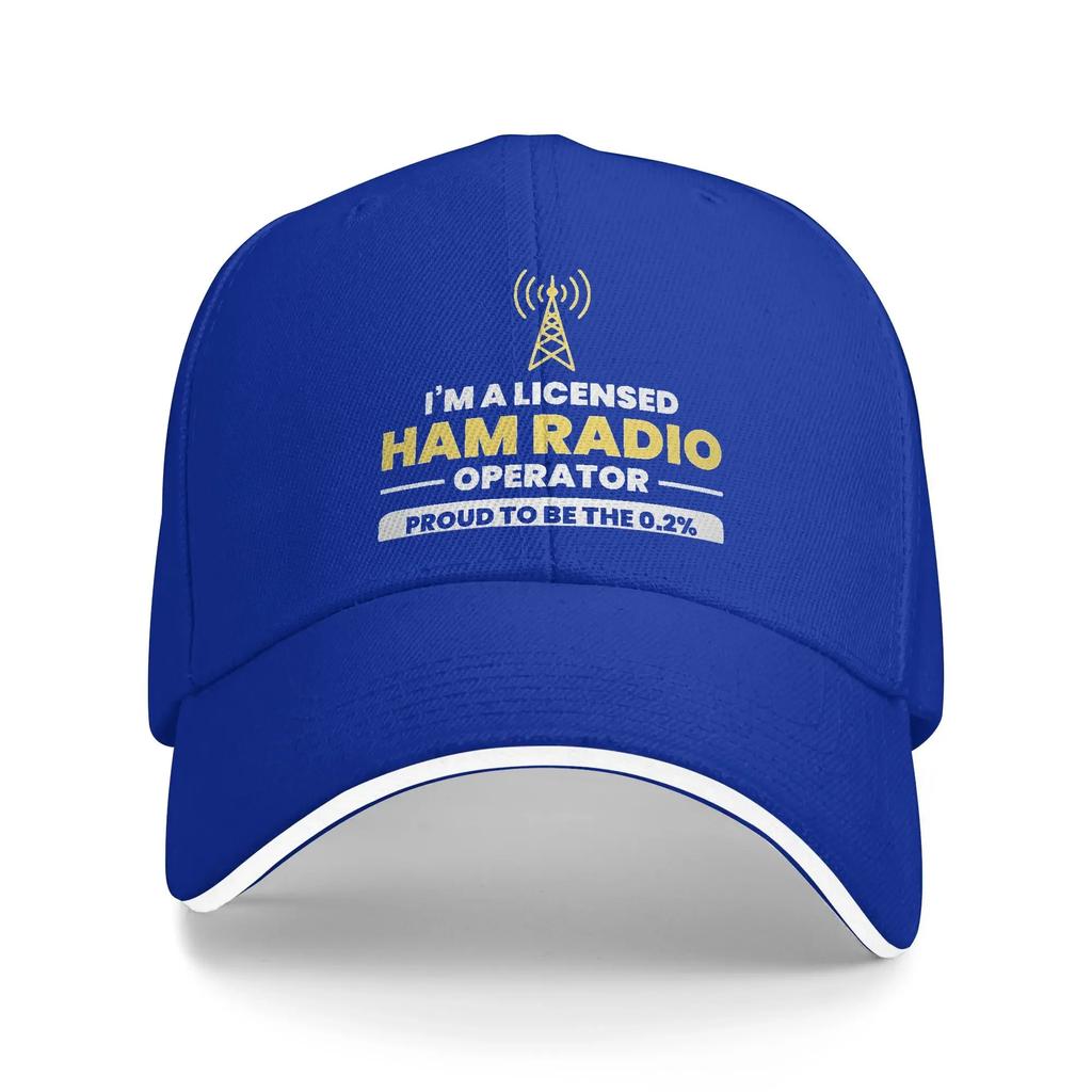 Amateur Ham Radio Baseball Cap Grandpa Fathers Day Gift Unisex Unisex Print Trucker Hat Summer Y2k Retro Gym Wholesale Baseball Cap
