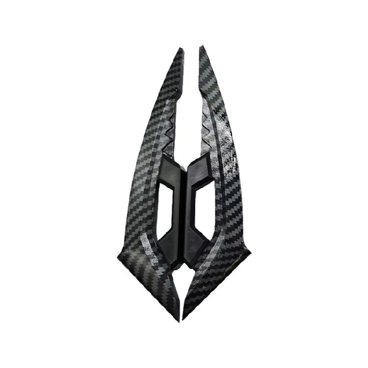 Aerodynamische Motorrad-Winglets 2er-Pack Front-Seitenspoiler für Elektro-Motorräder und Roller Besseres Fahrerlebnis