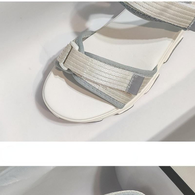 Fashion No Slip Women's Beach Slippers Platform Sandals Women's Summer Casual Cozy Shoes Summer Fashion Walking Dress Slides Mujer