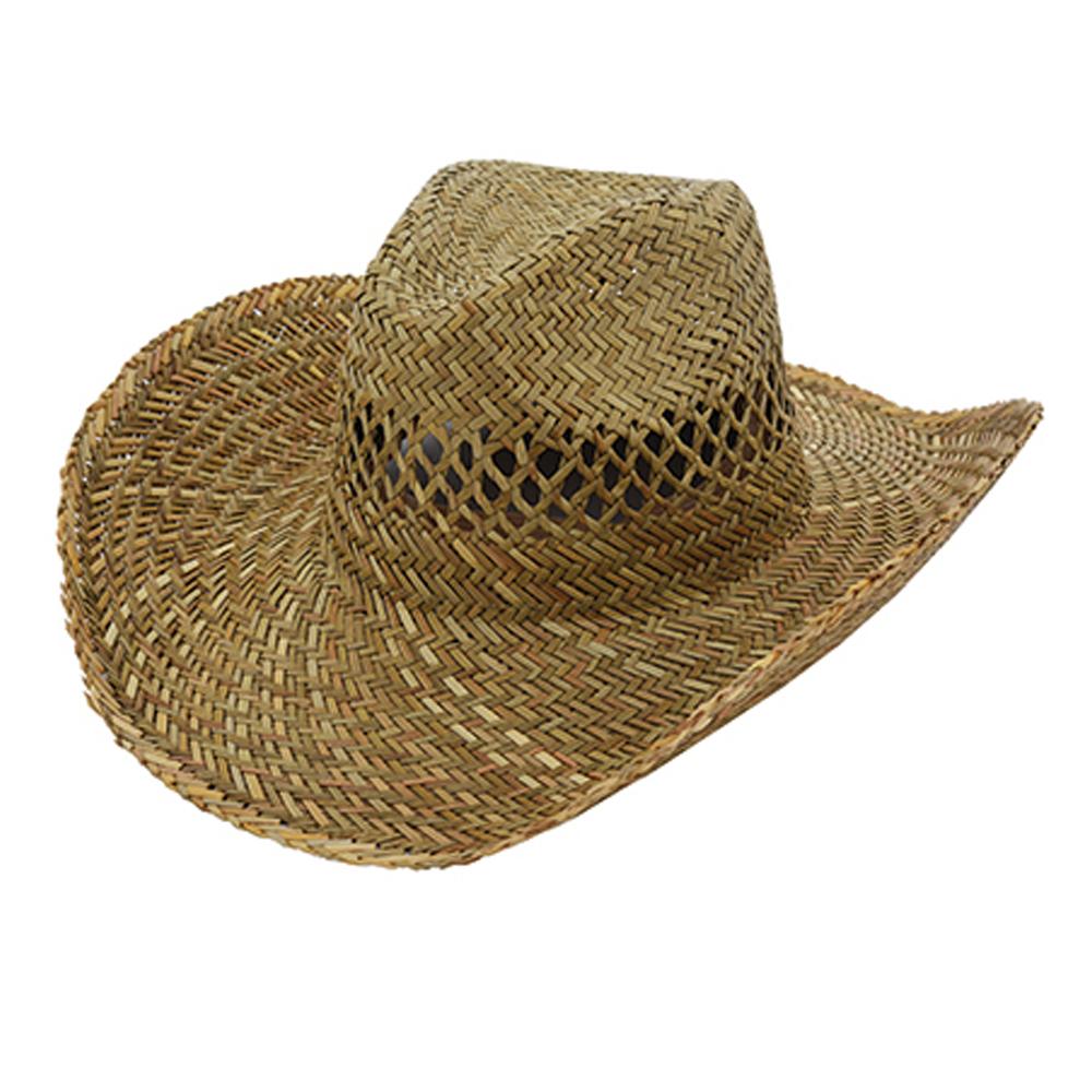 L-Merch Zig Zag Straw Sun Hat