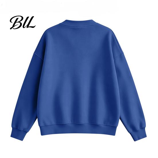Giacca Casual Autunno Inverno Donna Cardigan con Bottoni Scollo a V, Felpa Oversize Monocolore con Cardigan Scollo a V Doppia Tasca, Manica Lunga