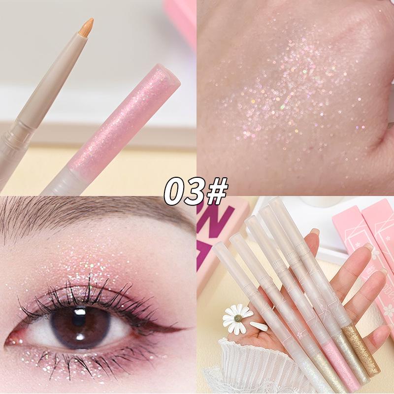 

Bobeini Dual-Ended Under-Eye Liquid Eyeshadow & Eyeliner Pen - Galaxy Diamond & Mother-of-Pearl. 2g Eyeshadow + 0.3g Eyeliner