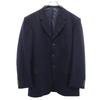 Made In Japan 100% Wool Tailored Jacket M Navy Men's Used