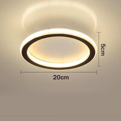 

Современный минималистский потолочный светильник квадратный/круглый потолочный светильник для защиты глаз 90-260 В для спальни, кабинета, гостиной, светильники Warm light