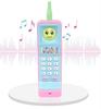 Big Brother Children'S Toy Mobile Phone Baby Girl Baby Simulation Phone Can Bite And Prevent Drool 0-1-3 Years Old