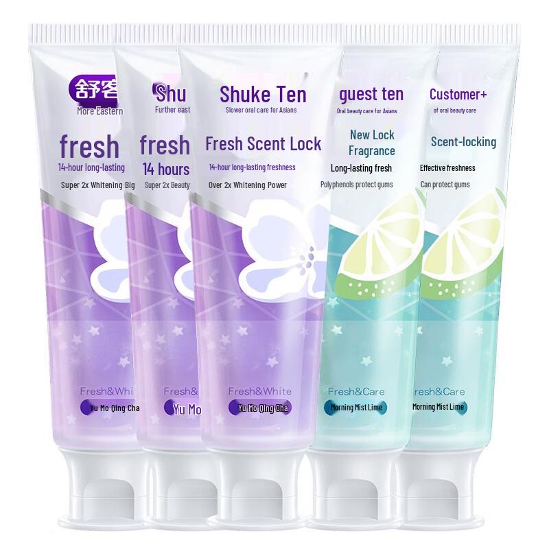 Saky Anti-Bad Breath Long-Lasting Freshness Toothpaste 120g x 5