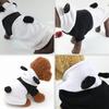 1Pcs Pet Costume Autumn Winter Dog Clothes Easy Clean Soft Pet Clothes Panda Shaped Costume