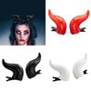 Devil Horn Hair Clip Halloween Party Dressingup Side Clip Costume Props Headwear