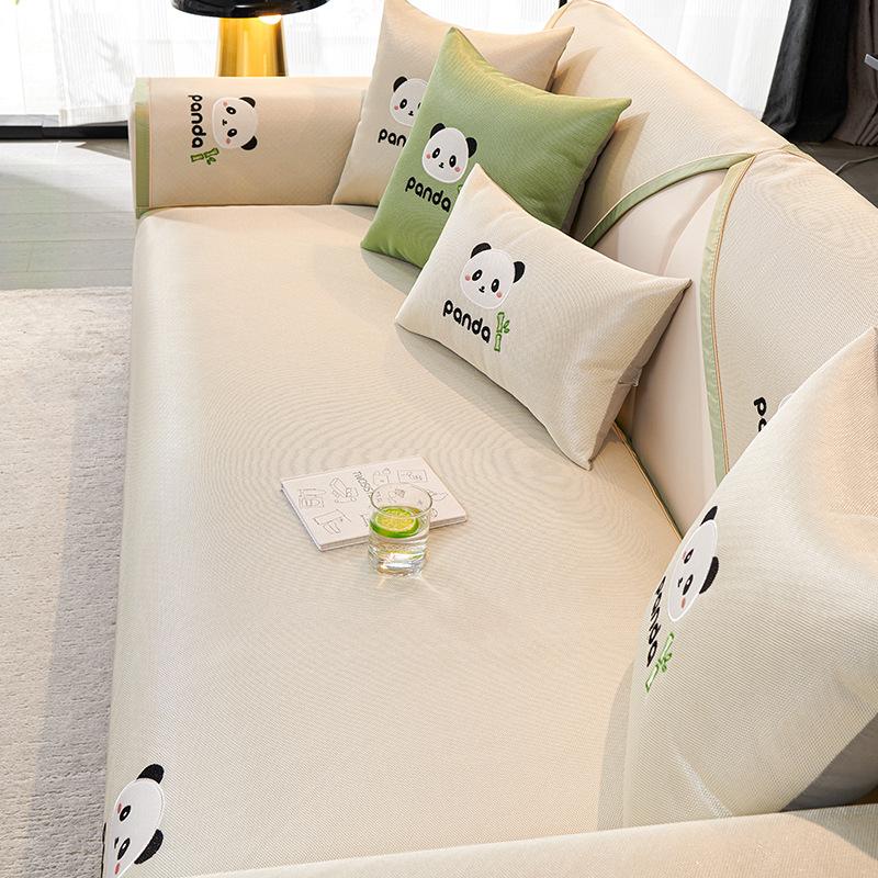 Cool Sofa Cushion Summer  New High-End Seat Cushion One-Piece Sofa Cover Summer Cover Cloth Towel