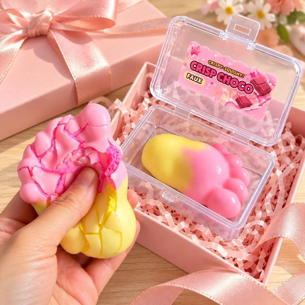 Crackable Texture Crispy Stress Balls Heart Shape Crunchy Sound Ball  Relaxation Tool