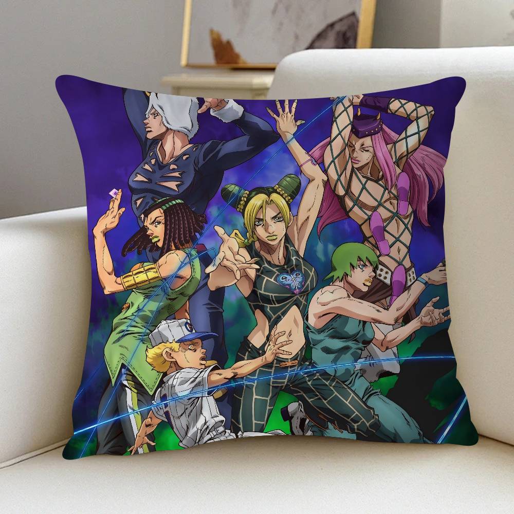 Anime J-JoJo Kissenbezug Kissenbezug Wohnzimmer Sofa Heimdeko Angepasst