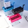 Hand-Crank A4 Document Shredder, Manual Strip-Cut Paper Shredder for Home/Office Use