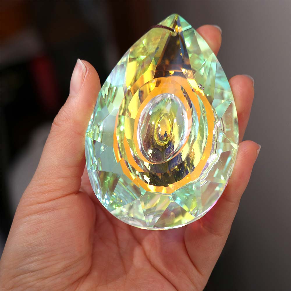 Hanging Wedding Window Decor Rainbow Makers Sun Catcher Car Pendant Delicate Gift Crystal Pendant