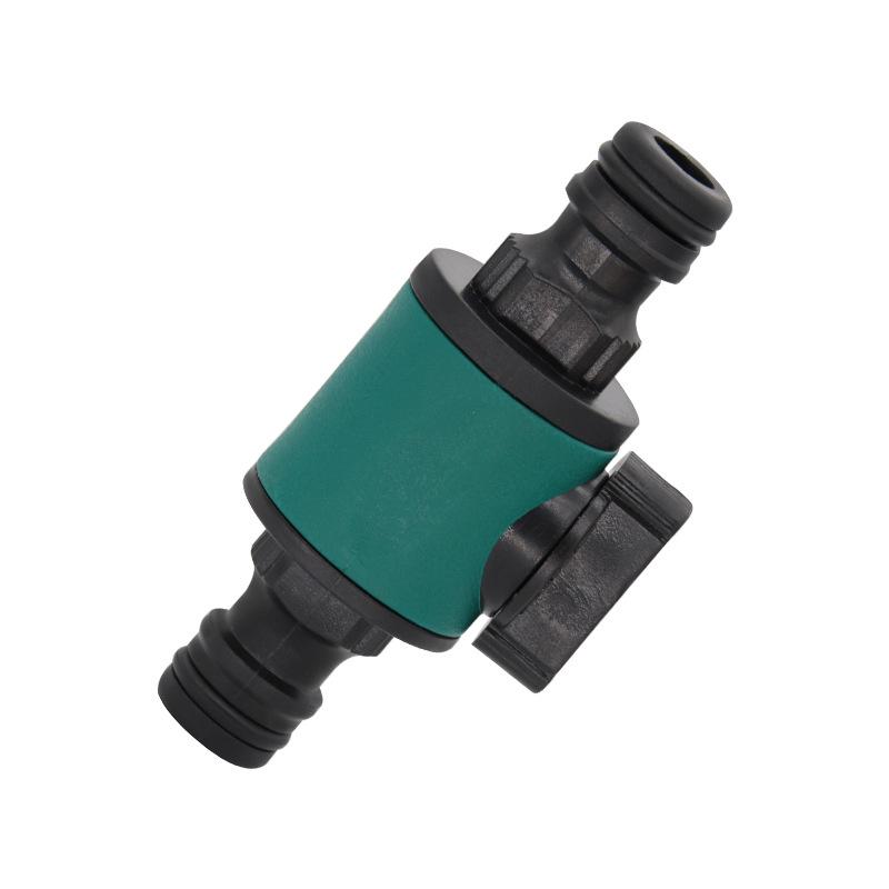 Dual-Switch Hose Repair & Extension Connector with Bidirectional Valve