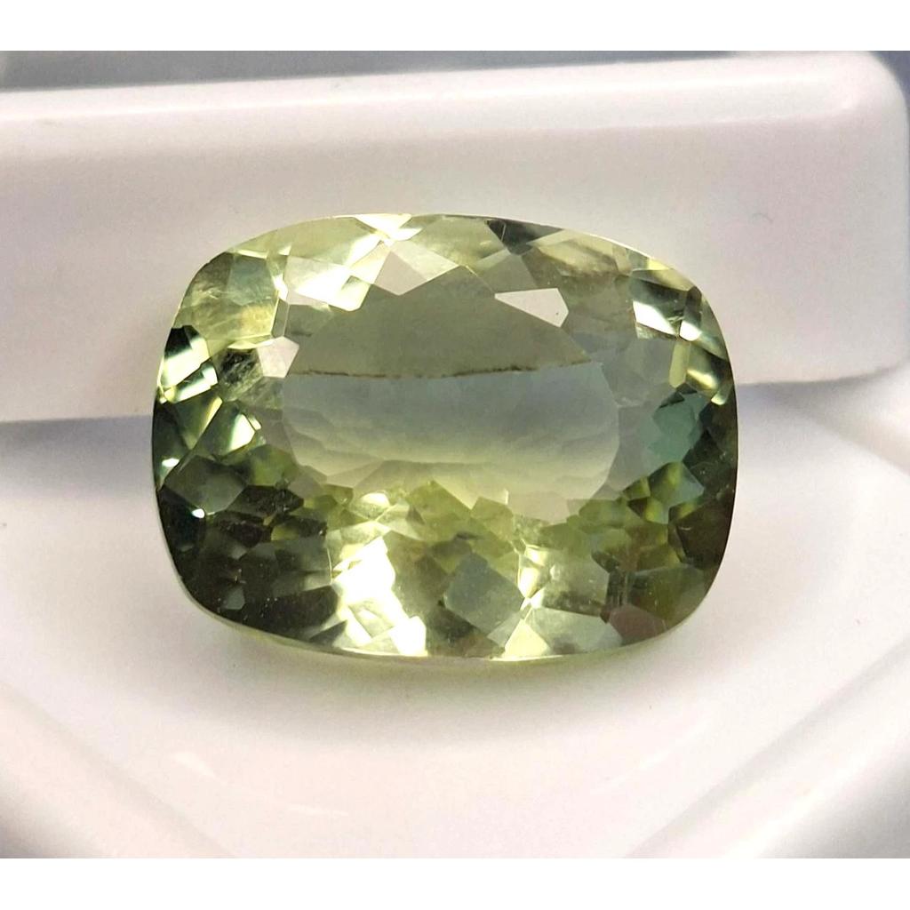 Beautiful Bi-Color Tourmaline Natural Cushion Cut 9-11 Ct Certified Gemstone