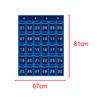 Classroom Pocket Chart Numbered Hanging Organizer for Closet Home Bedroom