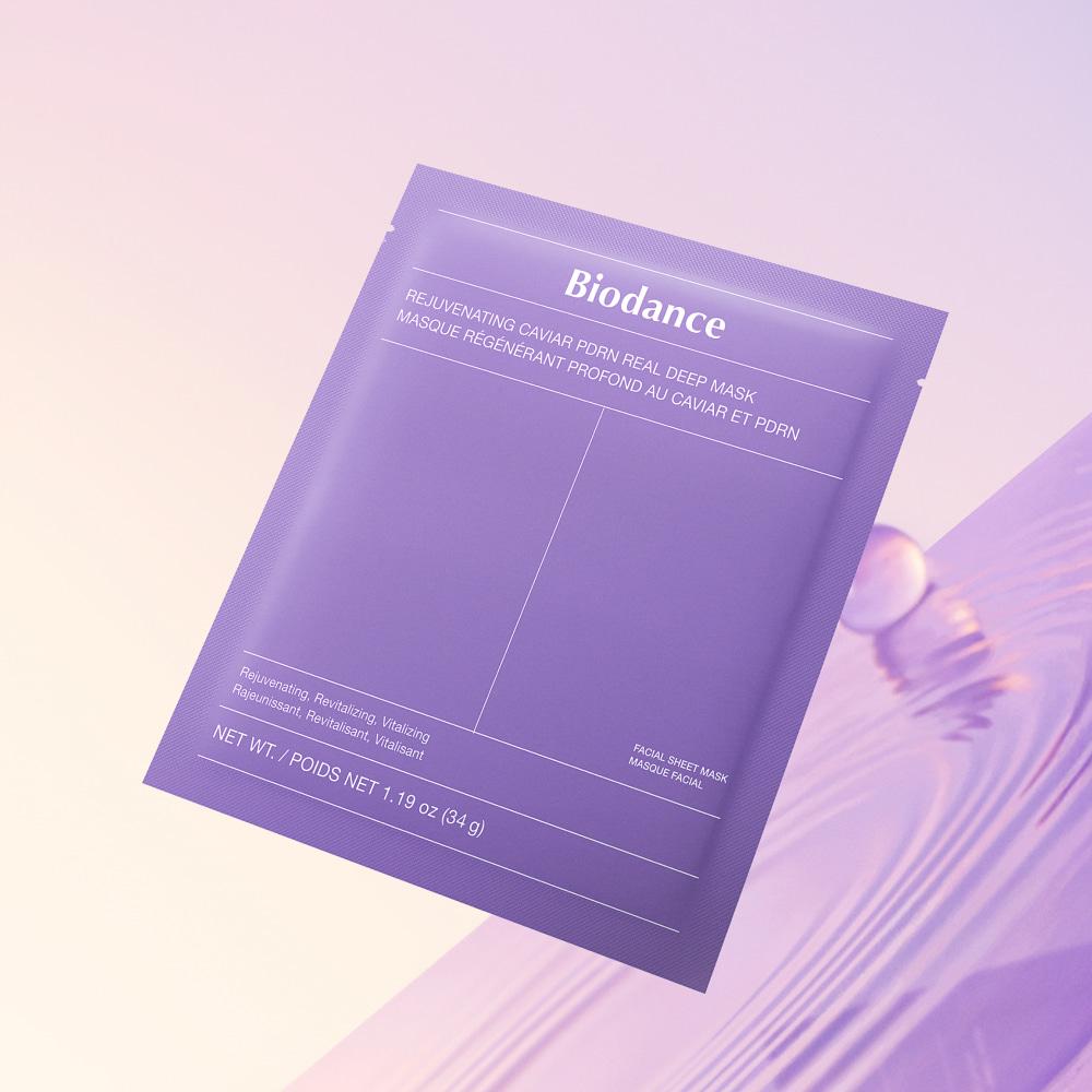 [16 Pack] Rejuvenating Caviar PDRN Real Deep Mask