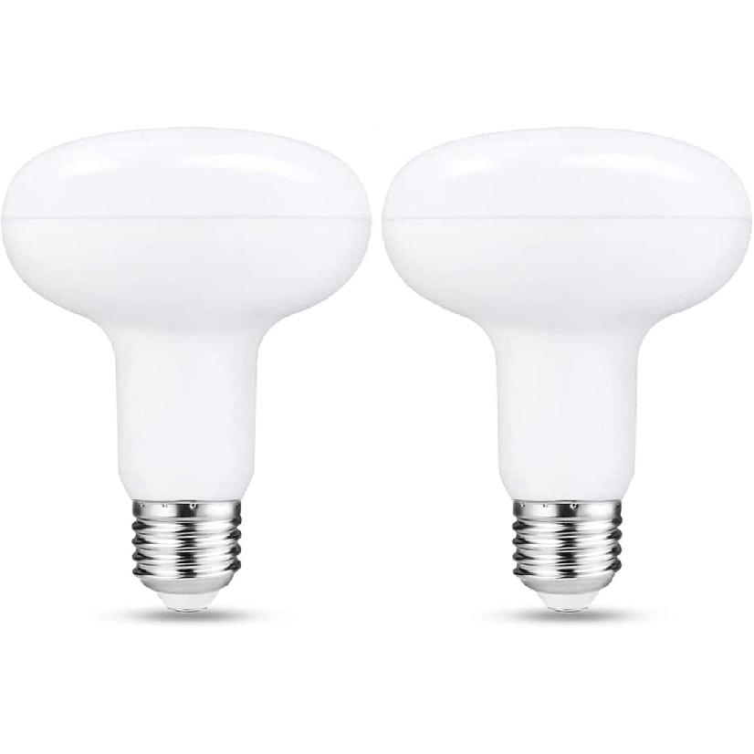 2Pack 18W LED R95 BR30 Light Bulb, 150 Watt Equivalent, Warm White 3000K, 1800LM E26 Base, Indoor Flood Lights for Recessed Cans (3000K-Warm White)