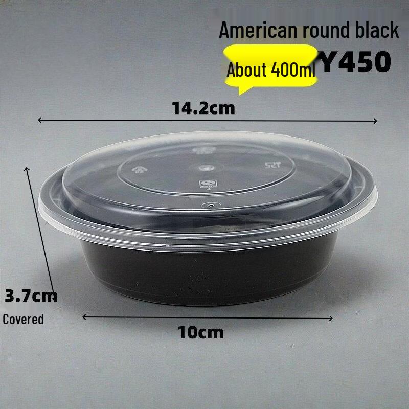 Disposable Round Meal Prep Containers