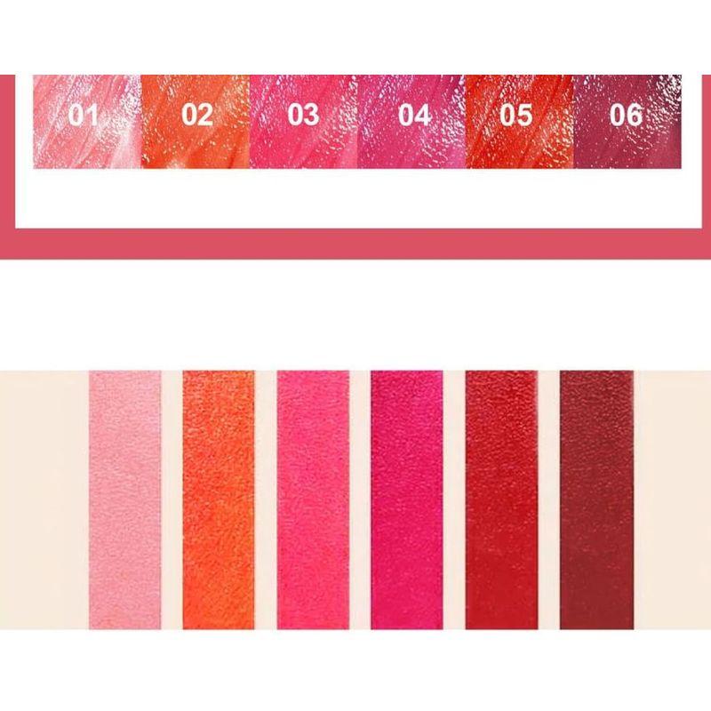 HANDAIYAN - 2 In 1 Liquid Lip Stain - 6 Colors