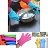 Premium Quality Kitchen Silicone Heat Resistant Gloves For Safe Bbq And Oven Cooking