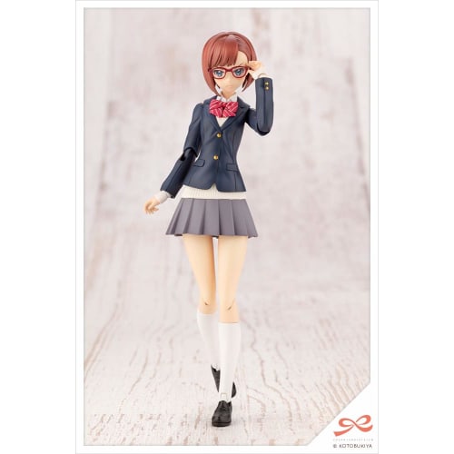 Kotobukiya Sousai Shojo Teien Takanashi Reiwa [Reiho High School, Winter Uniform] 1/10 Scale Plastic Model JK002, Approximately 153mm Tall