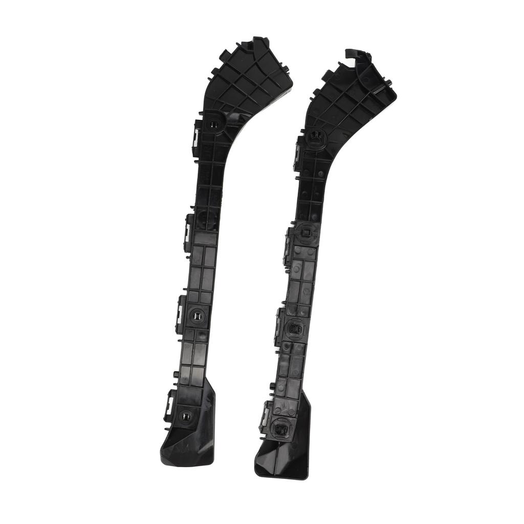 1 Pair Rear Bumper Bracket 5257647020 Shockproof Black Left and Right Bracket Set Replacement For Prius 2010 to 2015
