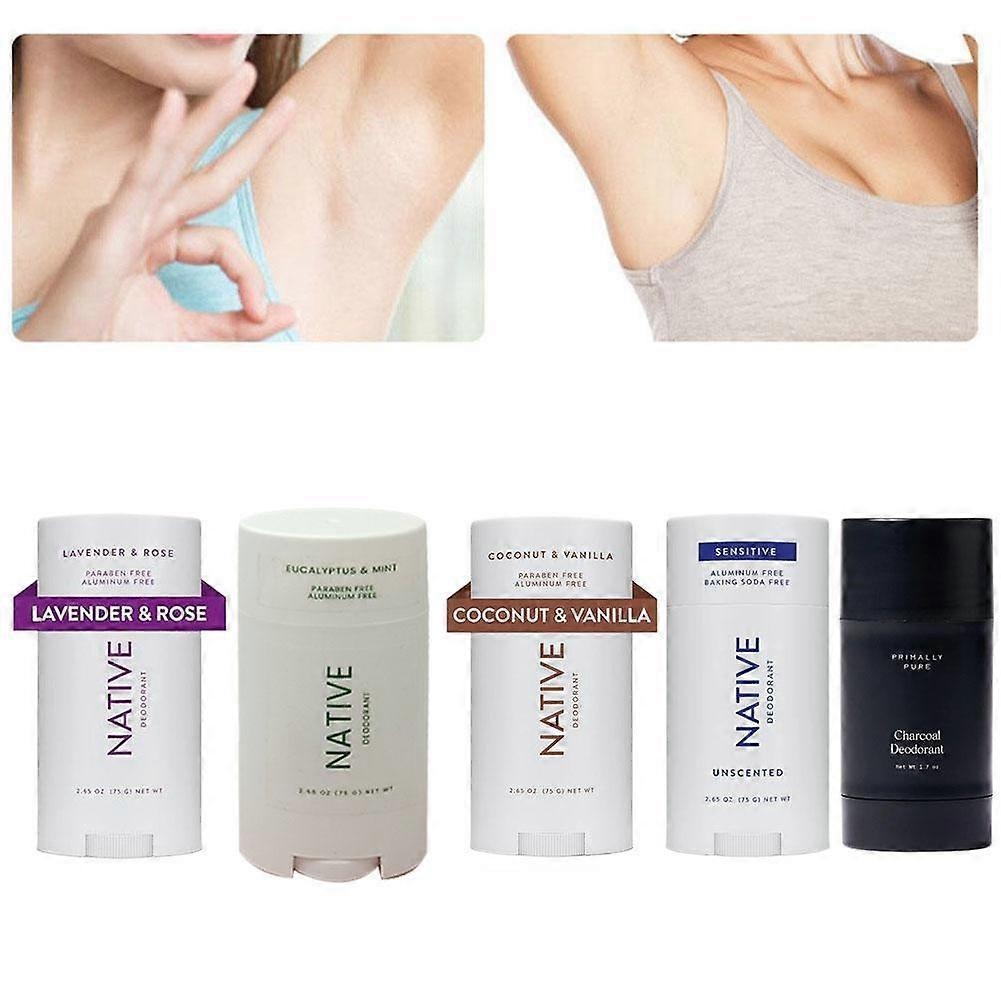 Native Deodorant Cucumber & Mint /Citrus & Musk / Coconut & Vanilla 2.65 Oz