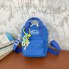 Color Simple Solid Letter Printed Children Single Shoulder Bag Pendant With