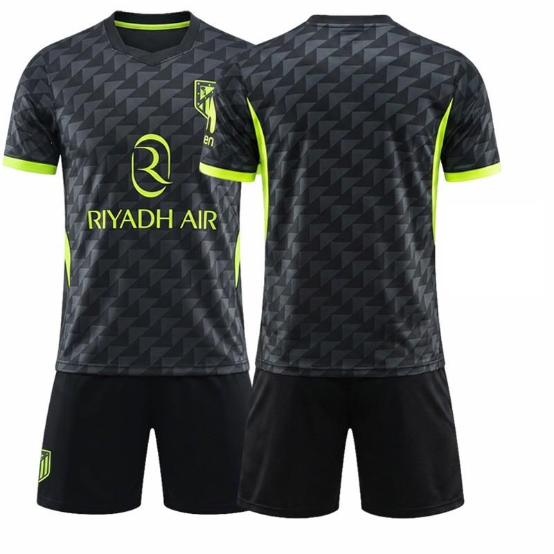 26/27 Club Soccer Training Jersey Fluorescent Green 19 Alvarez 7 Lee Kang-in Atletico Madrid Away Football Shirt