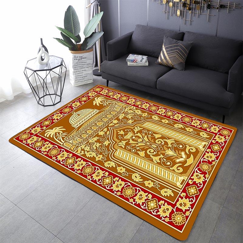 Muslimischer Gebetsteppich für Zuhause, Schlafzimmer, Küche, Badezimmer, Gangmatte, Fußmatte, Außentürmatte