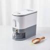 Rice Dispenser DampnessresistantProof Grain Storage Container Freshness Timer Sealed Pantry