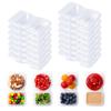 20 Pack Disposable Containers With, Small Dipping Cups for Condiments, Takeout, Party and Meal Prep