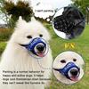Yousheng Dog Muzzle Buckle Design Breathable High Elasticity Puppy Muzzle Pet Face Protector for Small Dogs